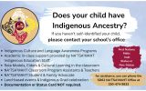 Does your child have Indigenous Ancestry?